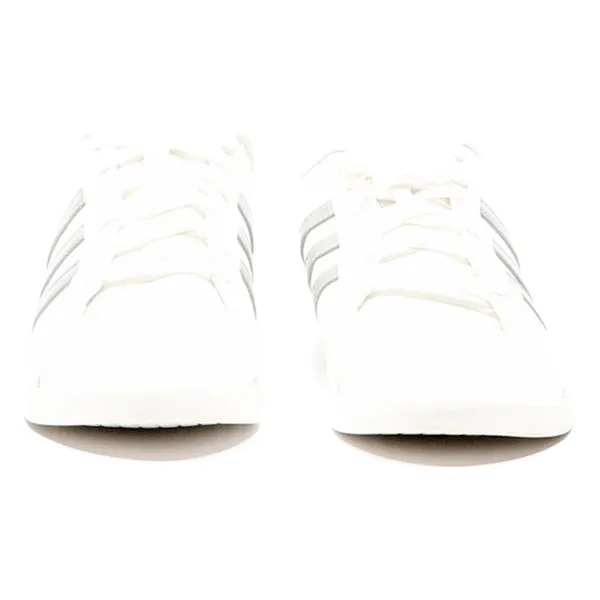 ADIDAS Low Top Trainers White Leather Womens UK 8