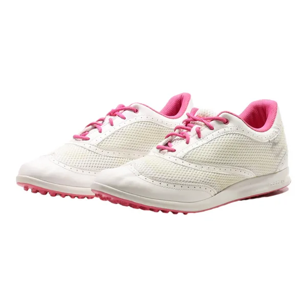 ADIDAS Sneaker Trainers White Synthetic Womens UK 8.5