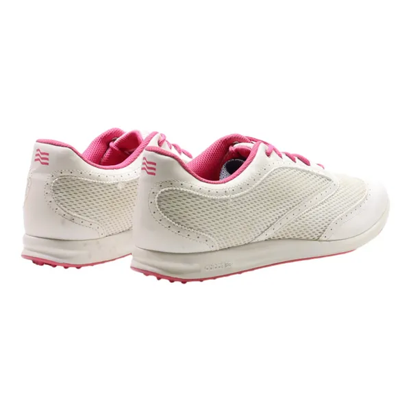 ADIDAS Sneaker Trainers White Synthetic Womens UK 8.5