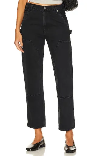 AGOLDE Rami Carpenter in Black