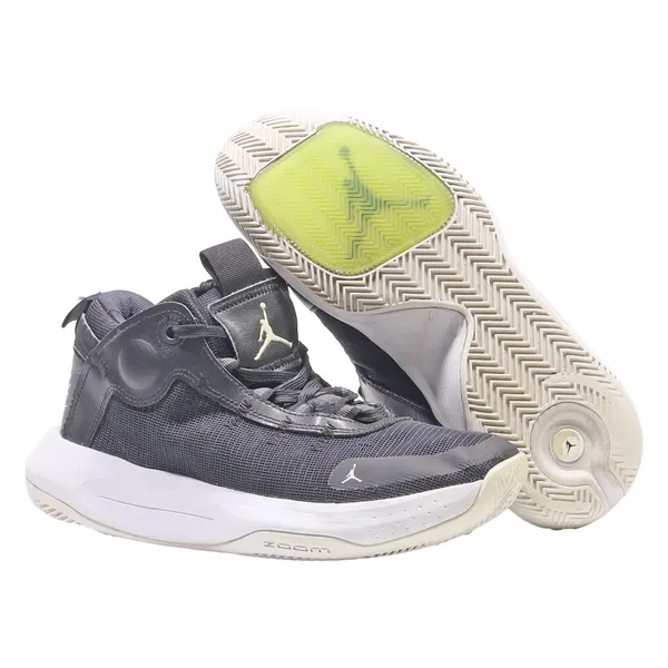 AIR JORDAN Sneaker Trainers Black Synthetic Mens UK 7.5