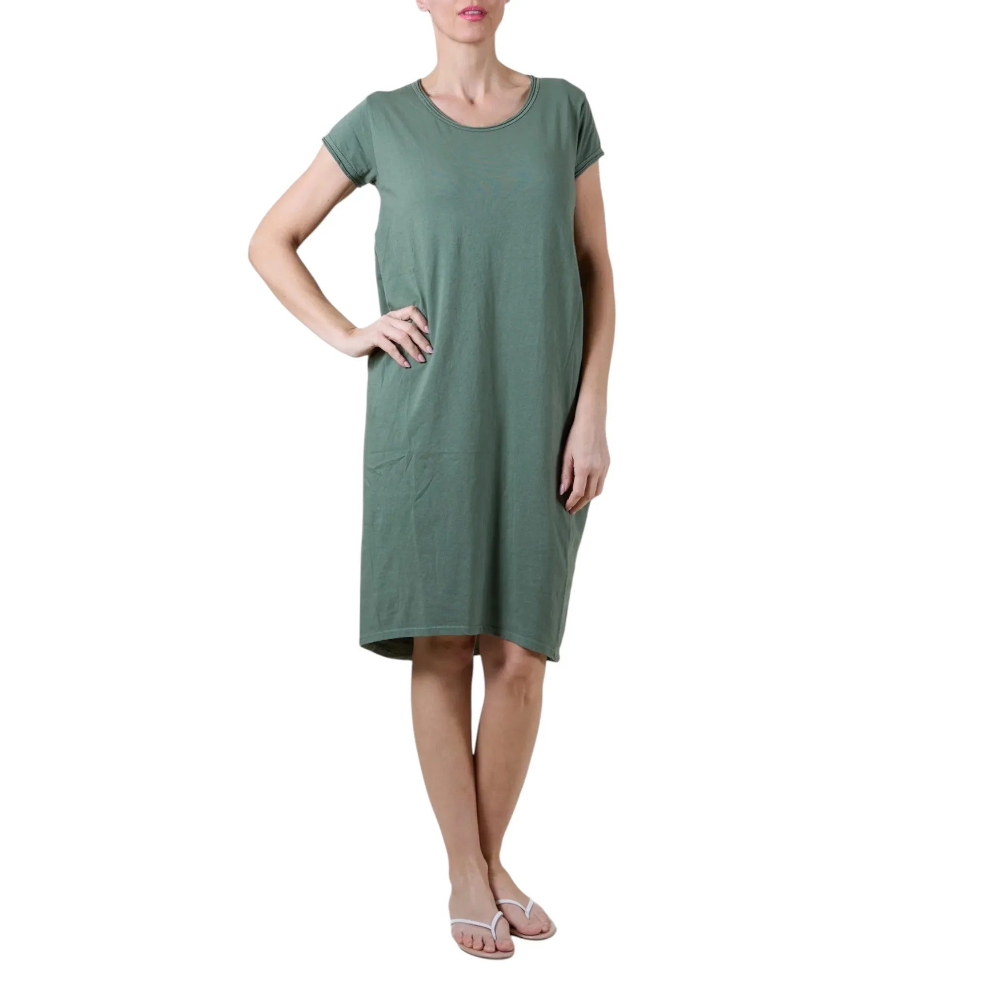 Ambra - T-Shirt Dress with Pockets