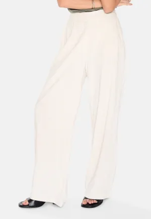 Andriana dressed linen pants 2744 - Castle Wall