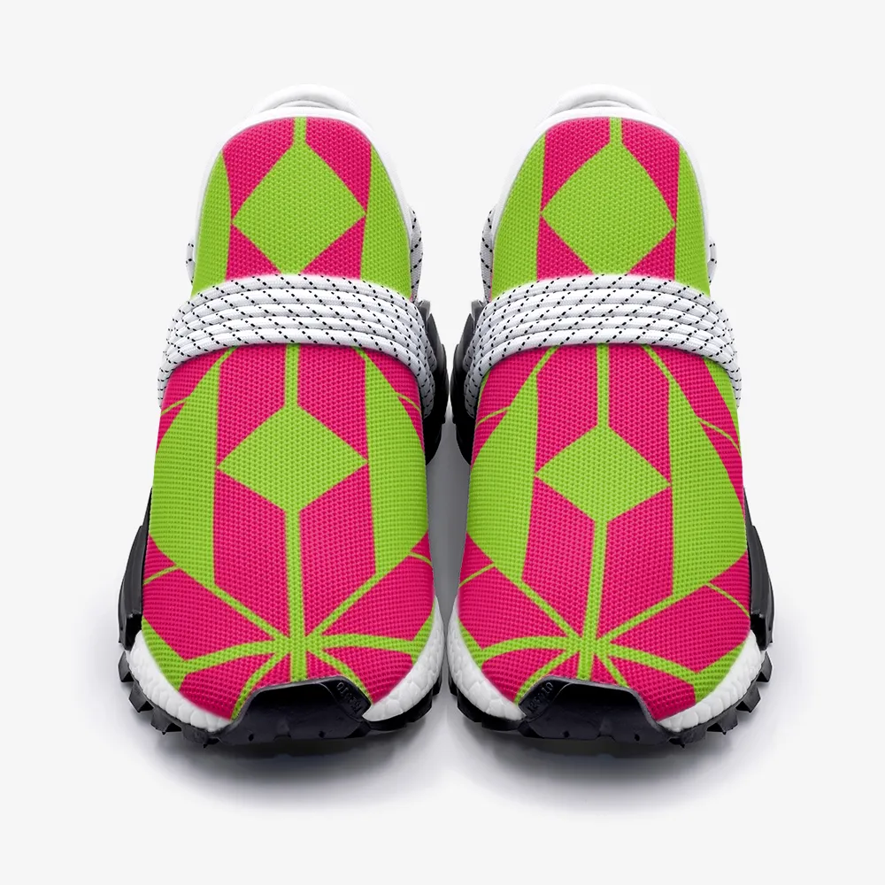 Aztec Pink-Green pattern Unisex Lightweight Sneaker S-1 Boost