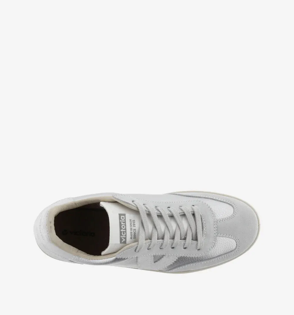 Berlin Metalizado Trainers - Plata