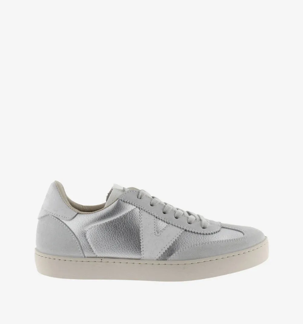 Berlin Metalizado Trainers - Plata