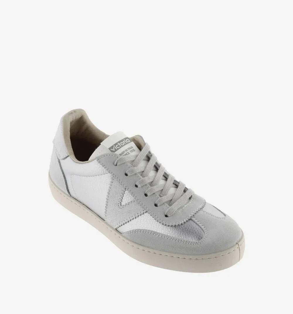 Berlin Metalizado Trainers - Plata