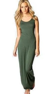 Best Summer Long Vest Dress Ladies Casual Beach Long Skirt