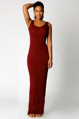 Best Summer Long Vest Dress Ladies Casual Beach Long Skirt