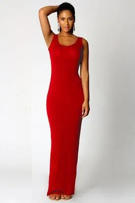 Best Summer Long Vest Dress Ladies Casual Beach Long Skirt