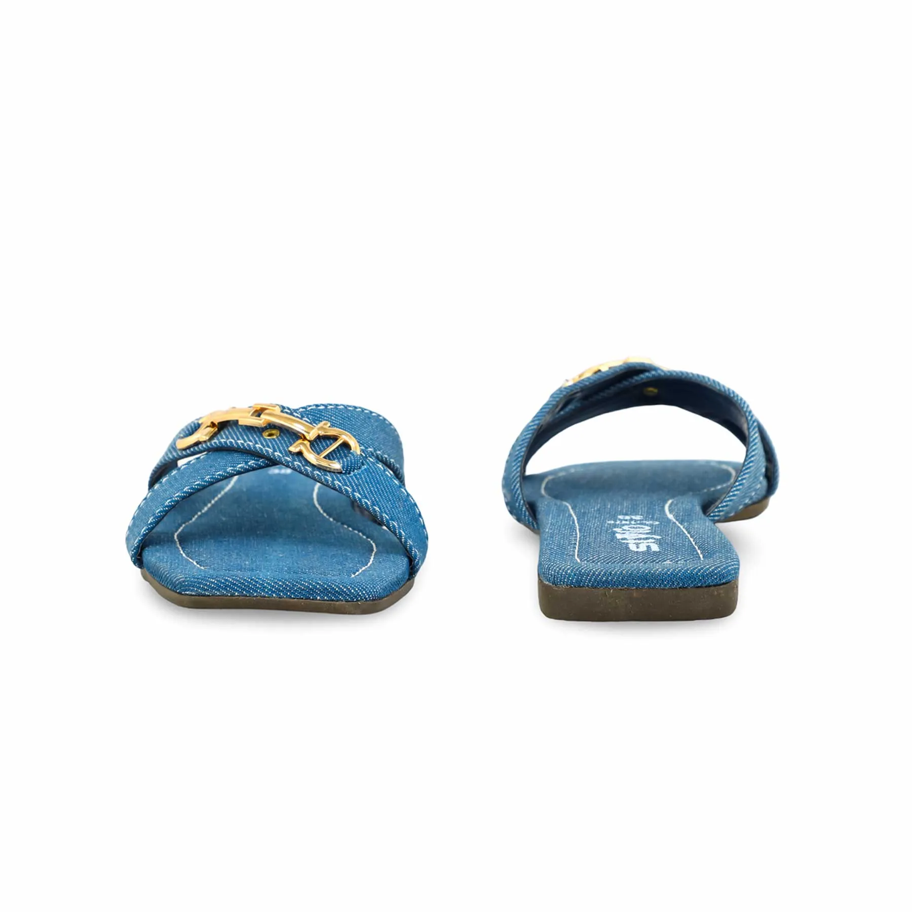Blue Casual Slipper For Ladies CL1878