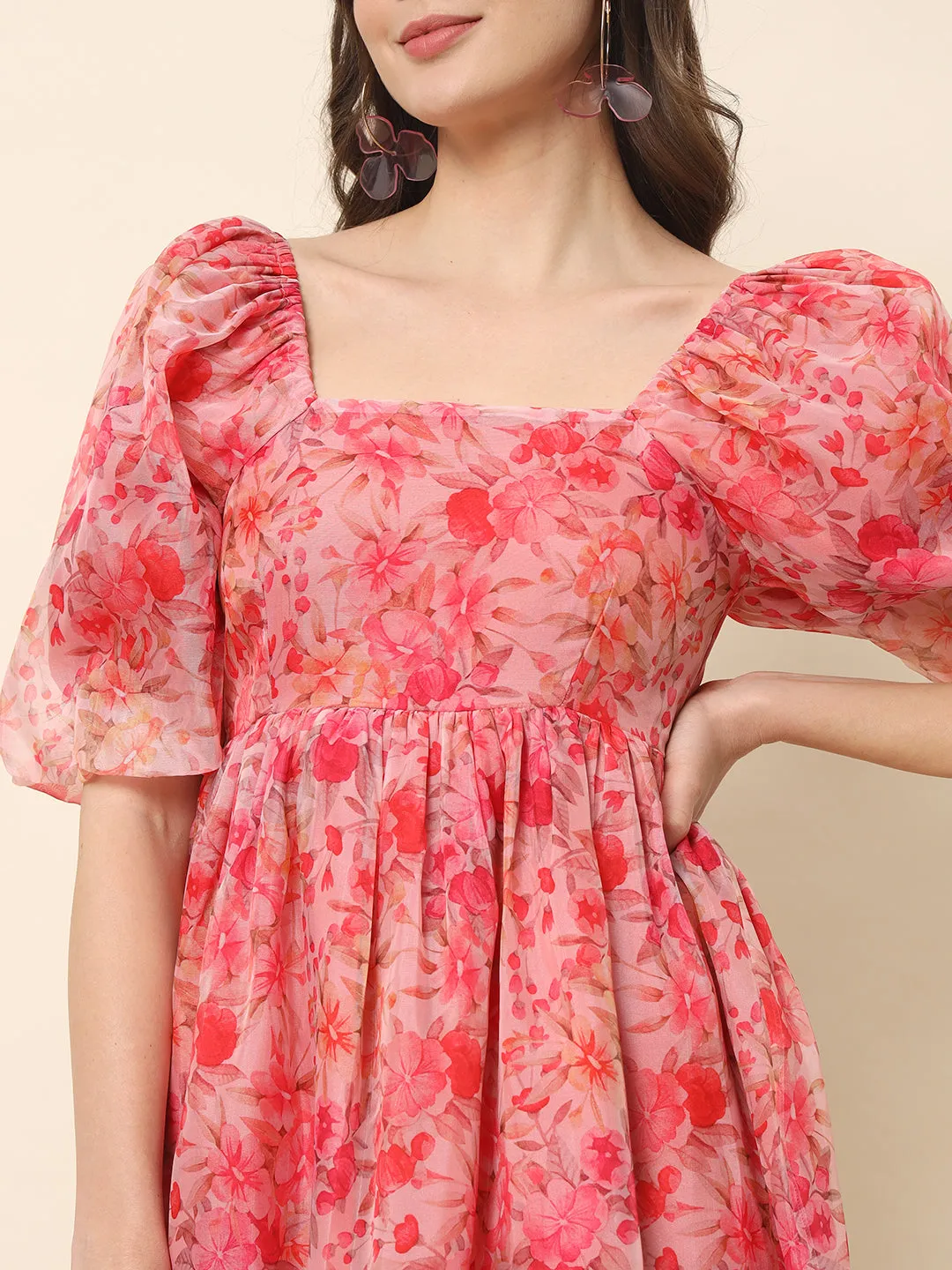 Butterfly Organza Dress