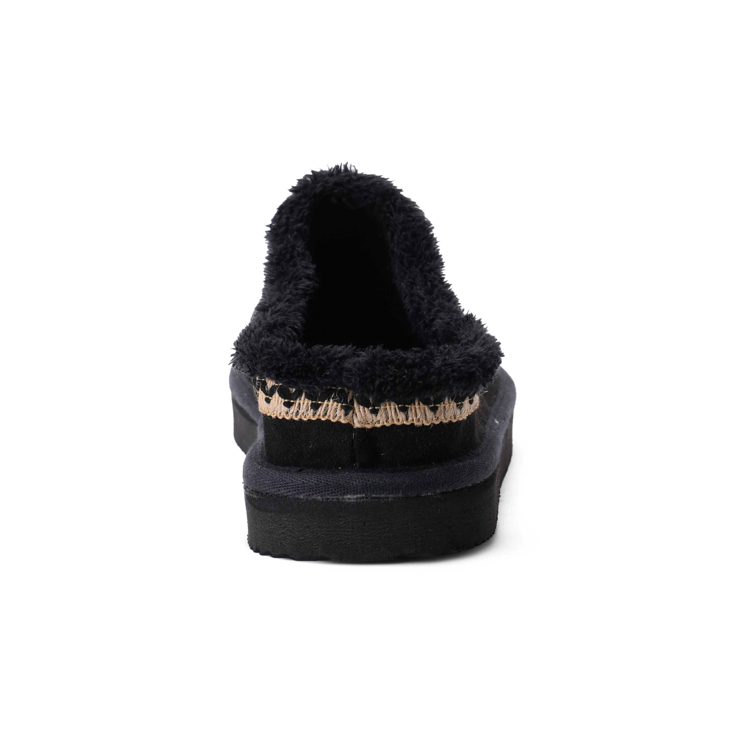 BUZZ SUEDE MULES - BLACK