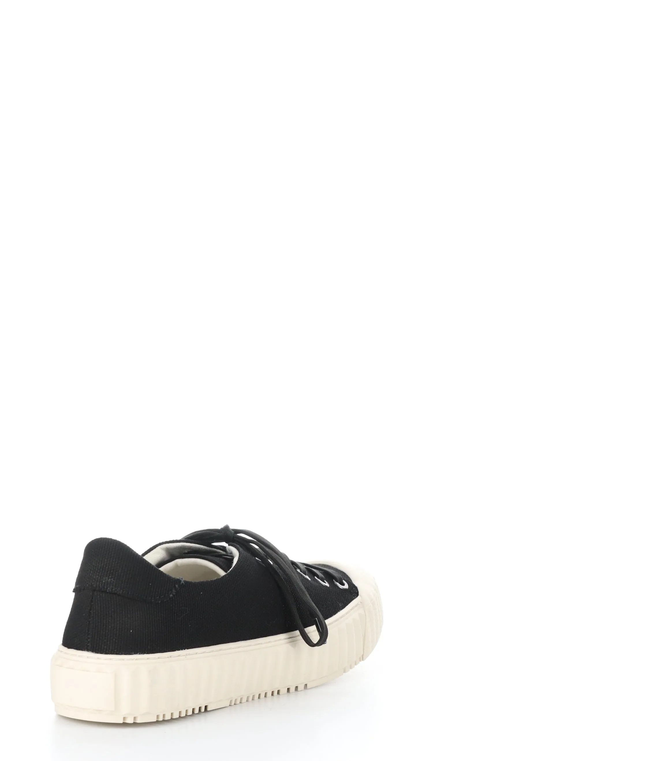 CHAYA BLACK Lace-up Trainers|CHAYA Baskets �� Lacets in Noir