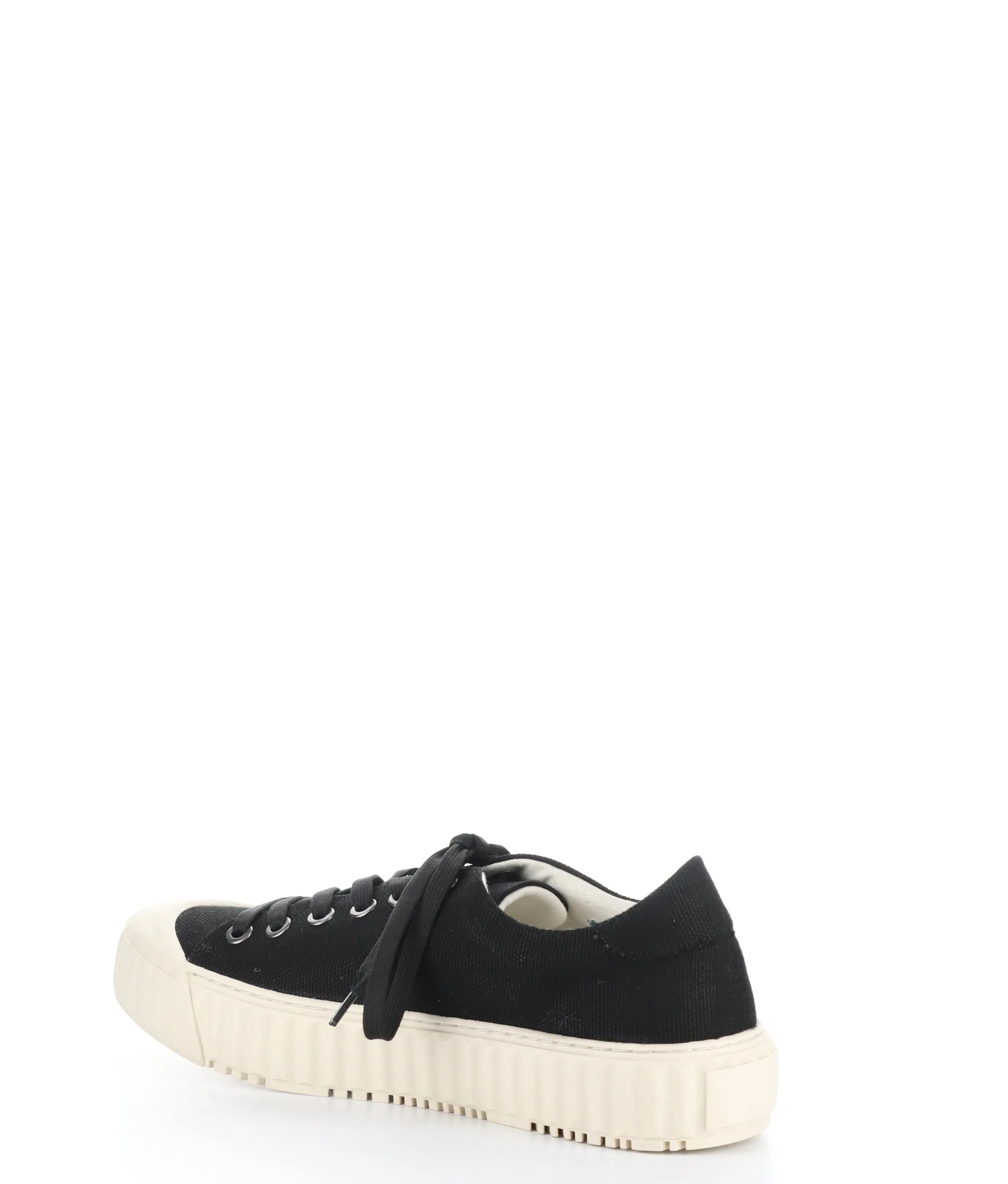 CHAYA BLACK Lace-up Trainers|CHAYA Baskets �� Lacets in Noir