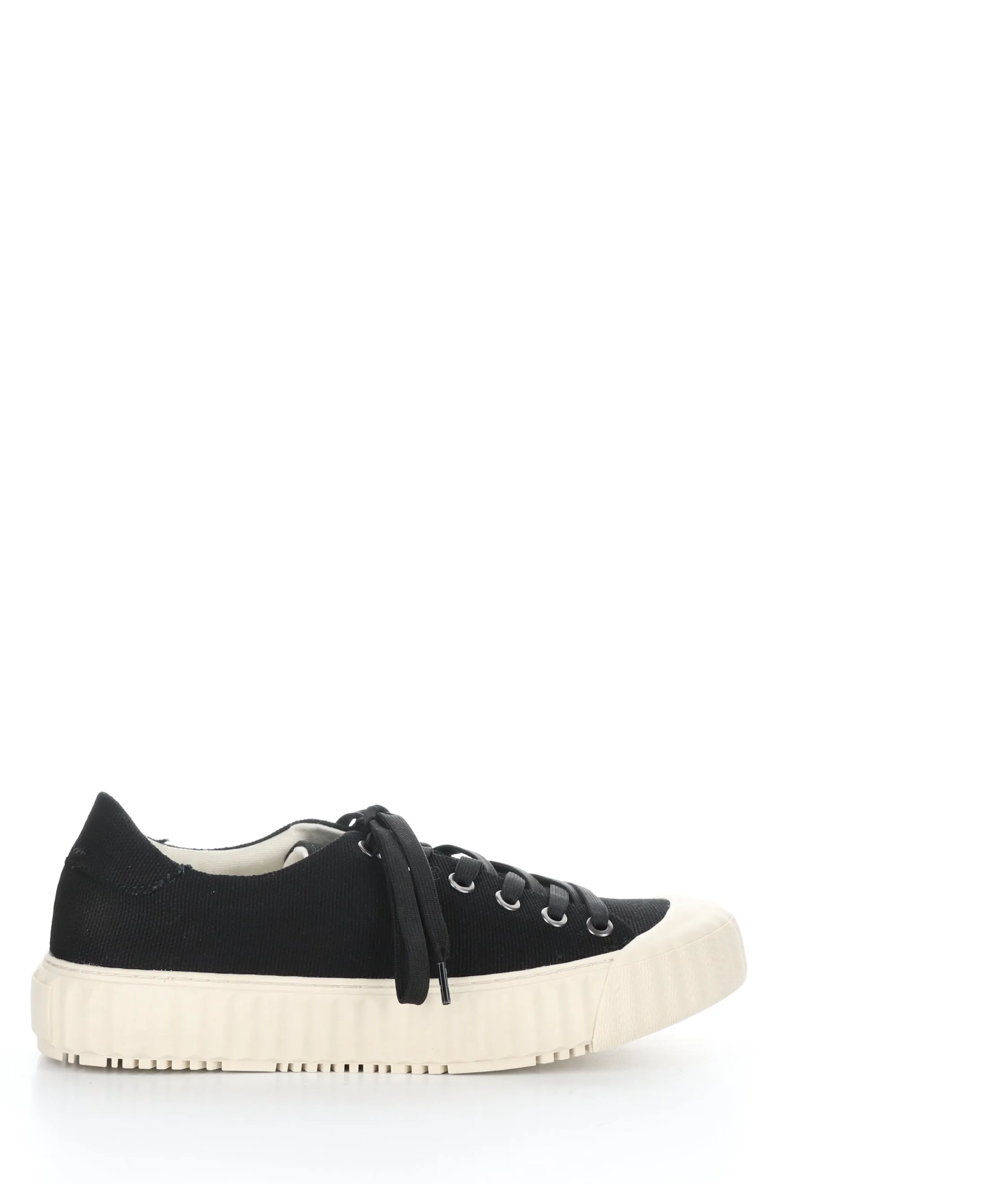 CHAYA BLACK Lace-up Trainers|CHAYA Baskets �� Lacets in Noir