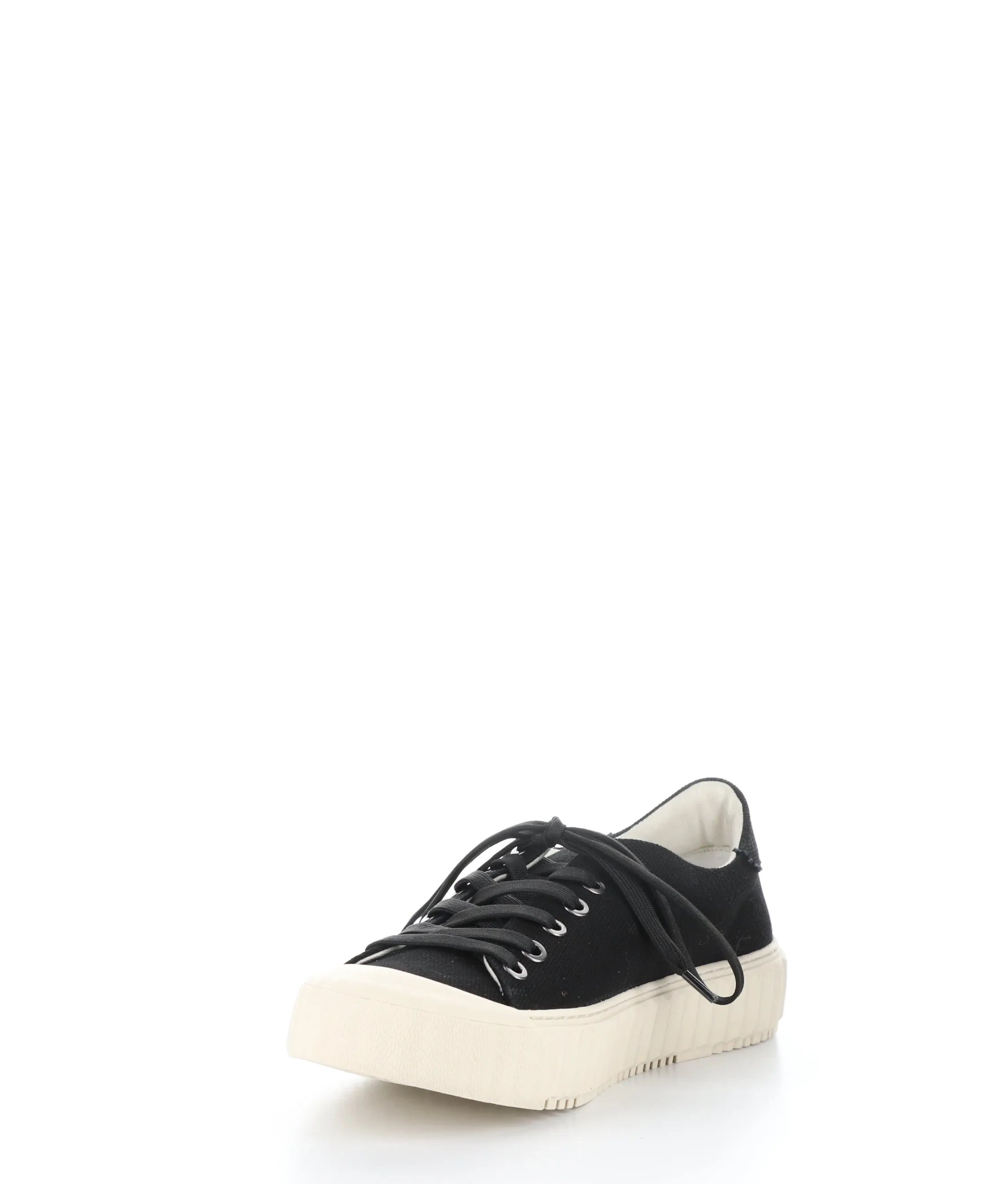 CHAYA BLACK Lace-up Trainers|CHAYA Baskets �� Lacets in Noir