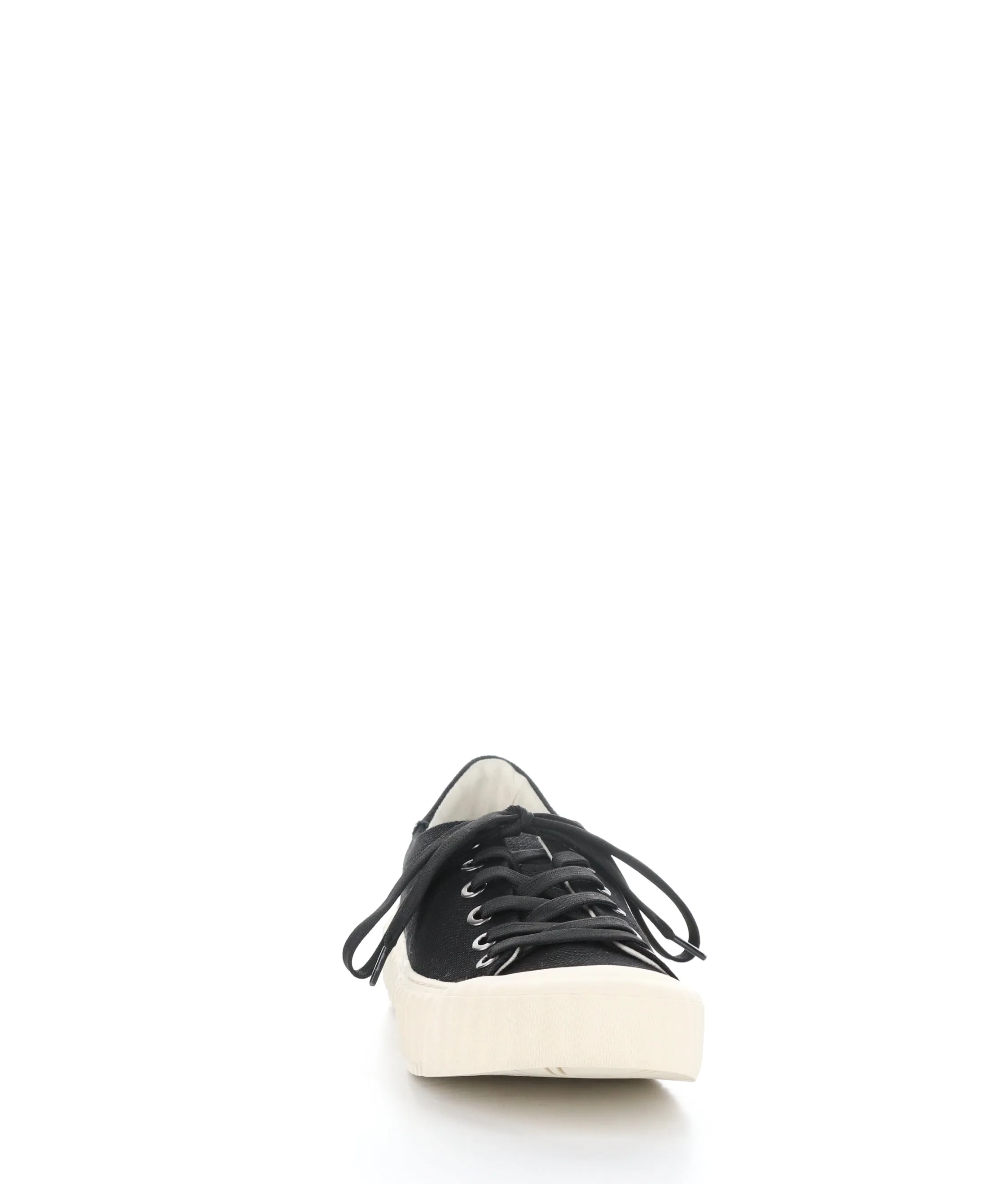 CHAYA BLACK Lace-up Trainers|CHAYA Baskets �� Lacets in Noir