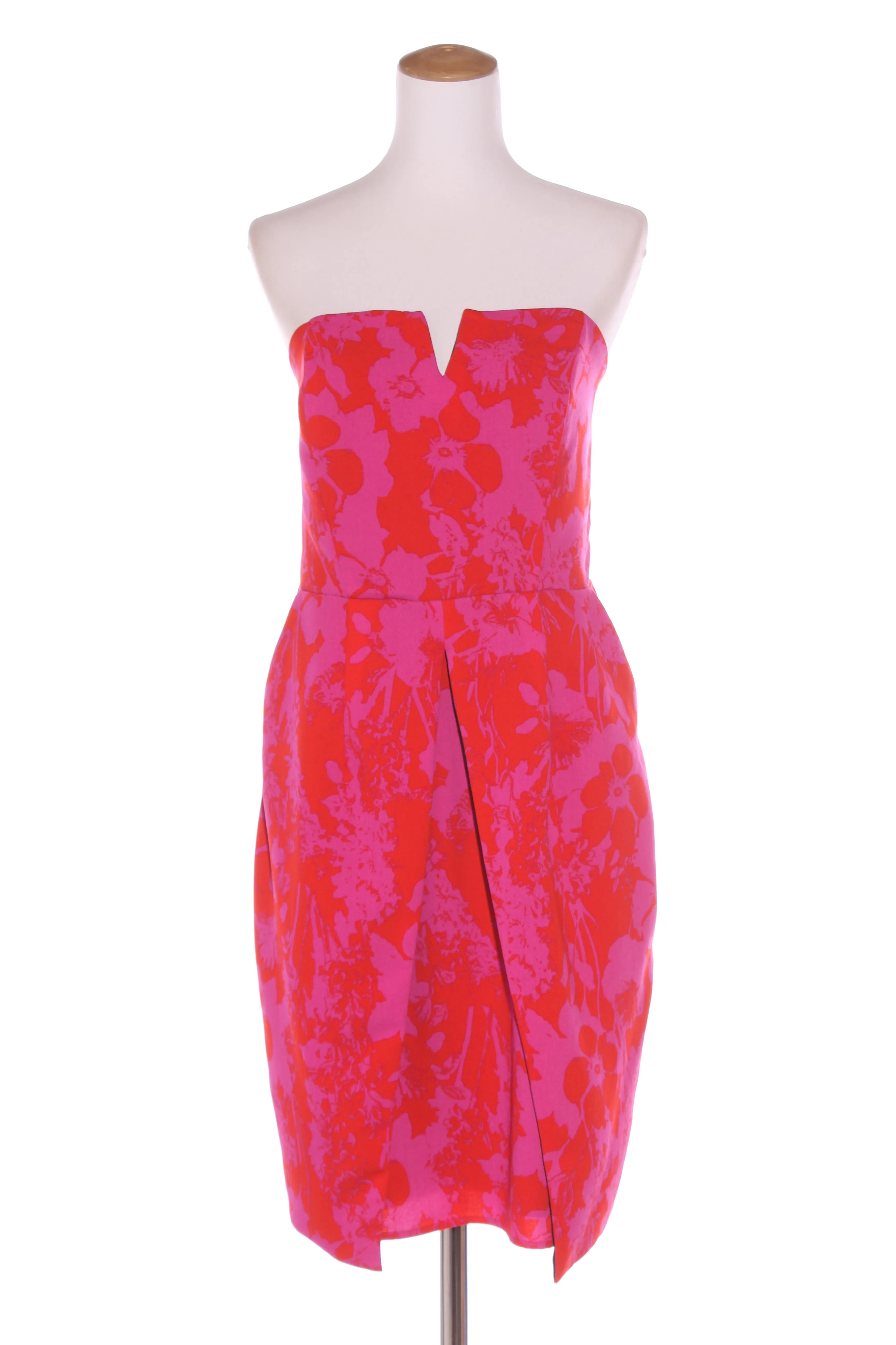 CITY CHIC - Bright floral strapless dress! 14