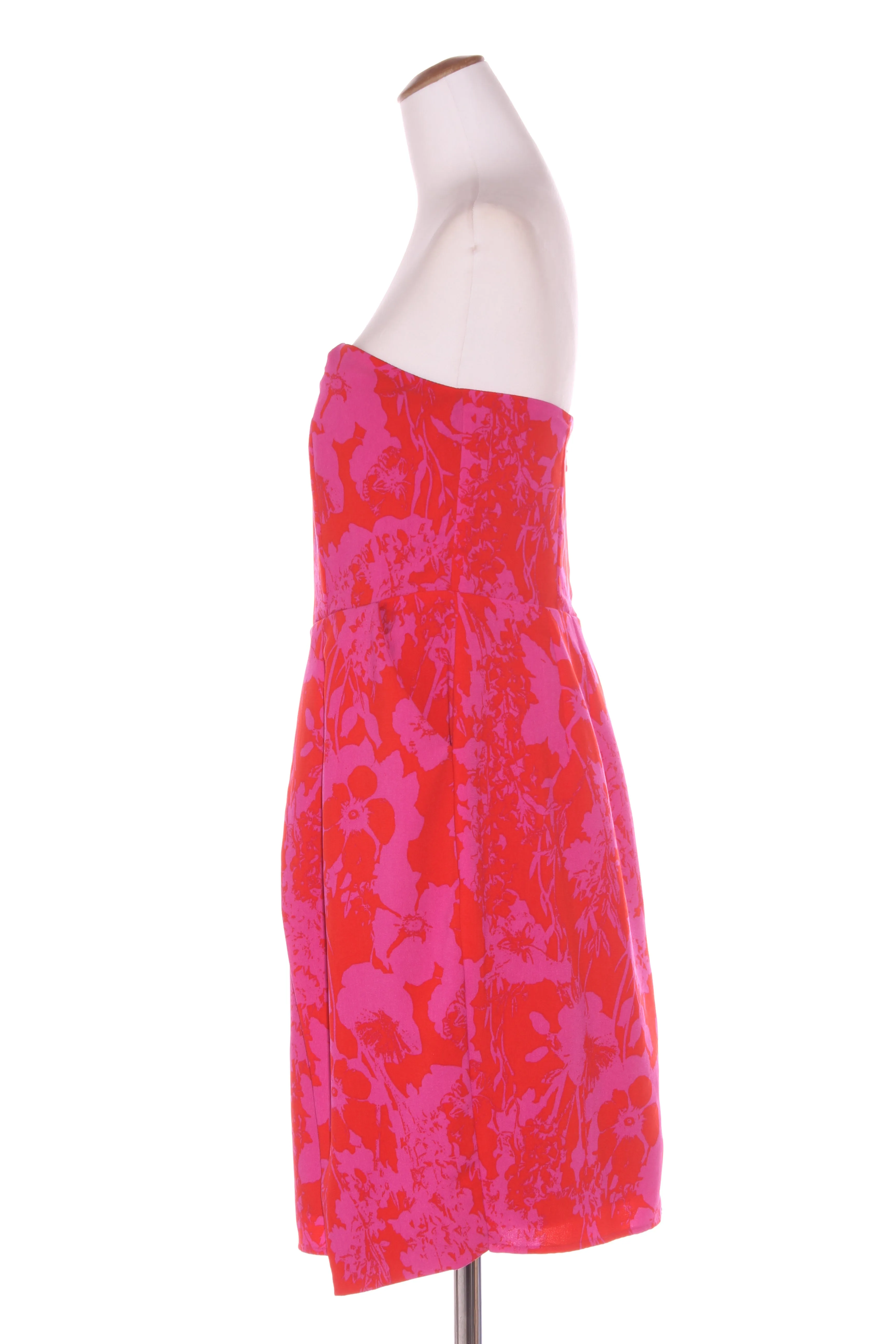 CITY CHIC - Bright floral strapless dress! 14