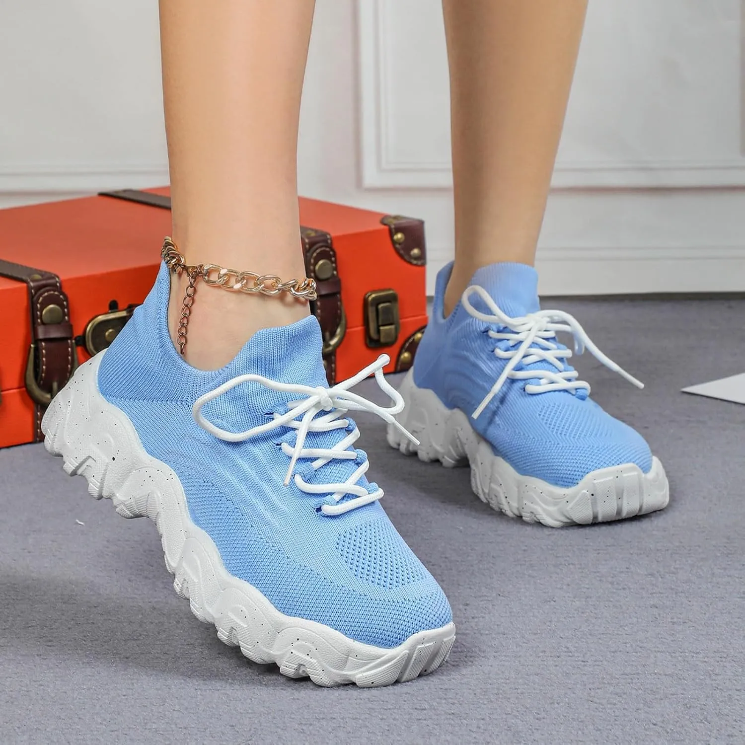 Comfortwear Shoes for Women Comfortable Orthopedic Pro Shoes Slip-ins Running Sneakers Non Slip Breathable Shoe Walking Wide Width Tennis Sneaker with Arch Support