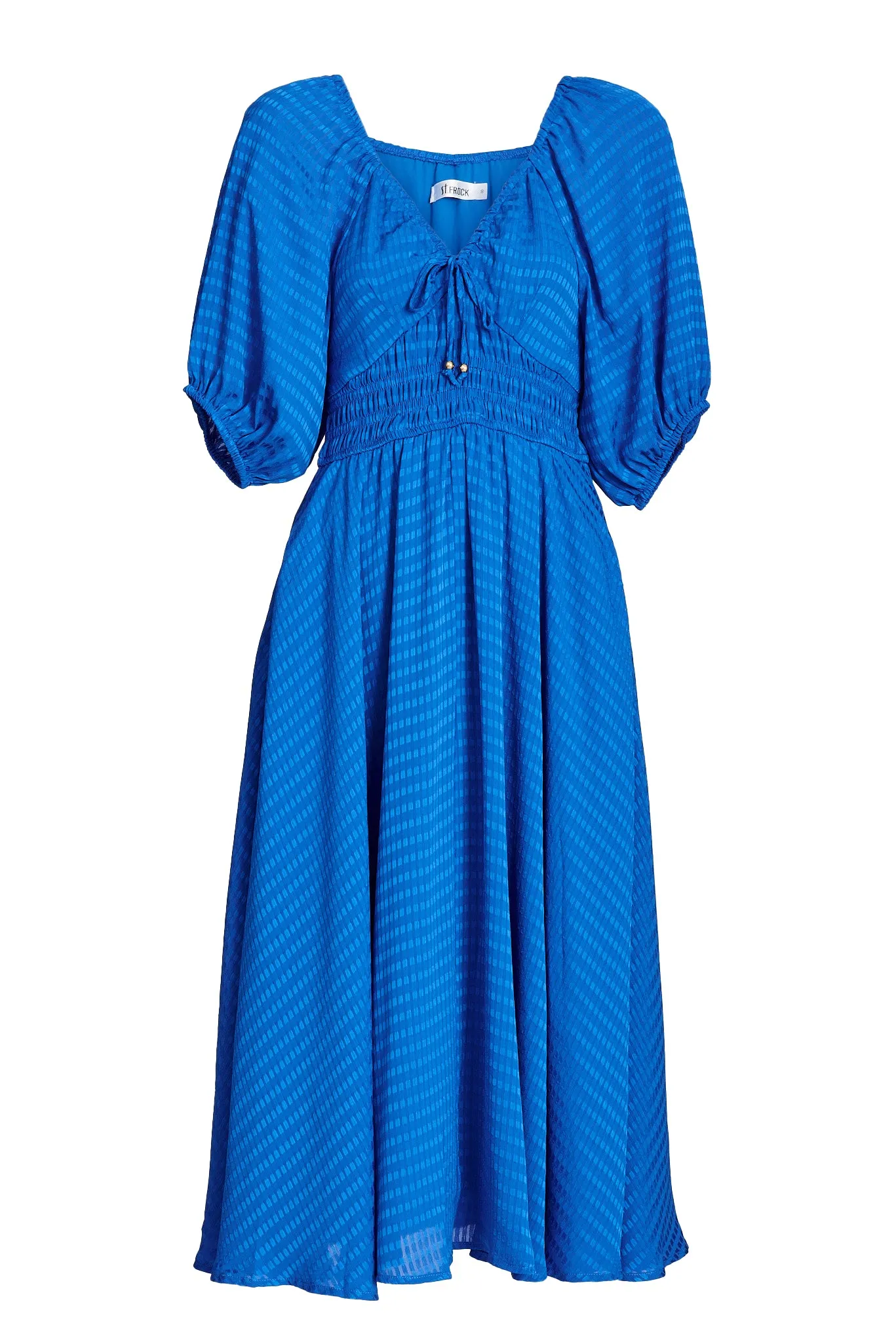 Darling Cove Midi Dress In Blue