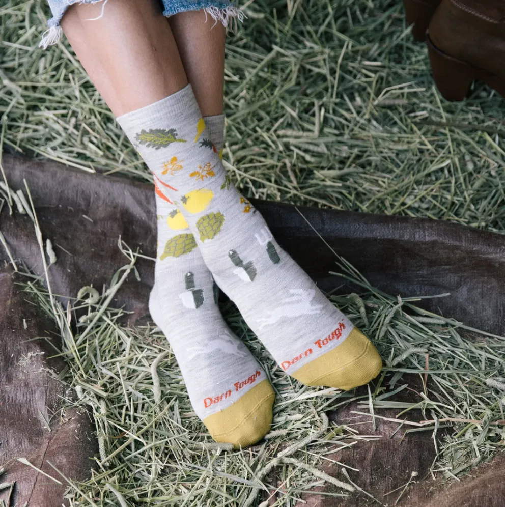 Darn Tough Women's Farmer Market Crew Lightweight Sock