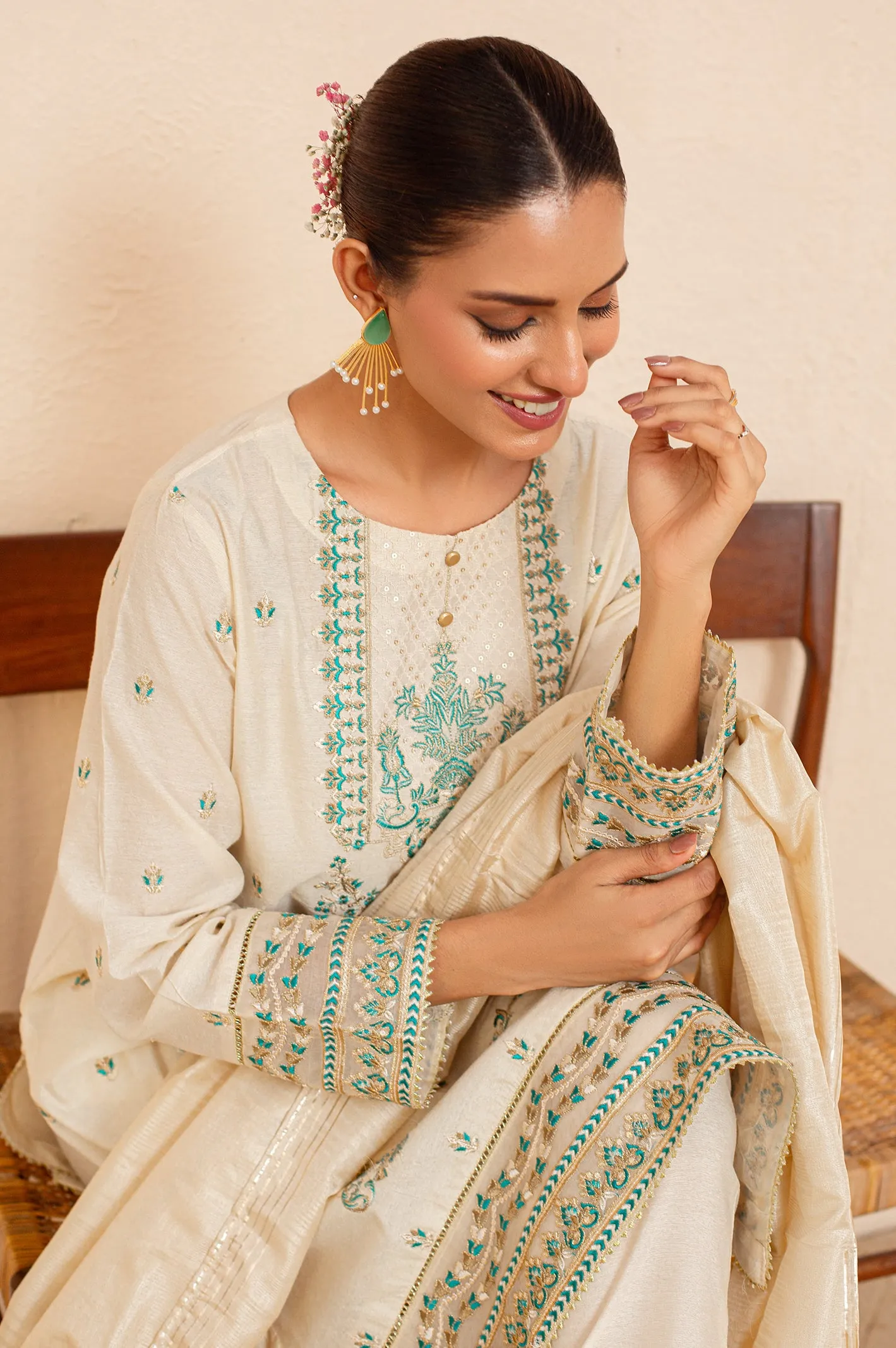 Embroidered 3PC