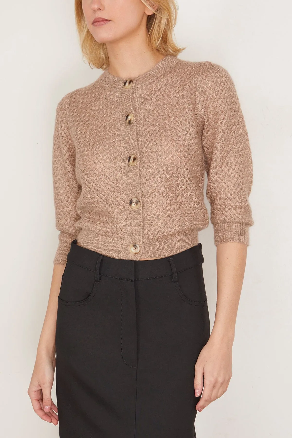 Erika Cardigan in Castor