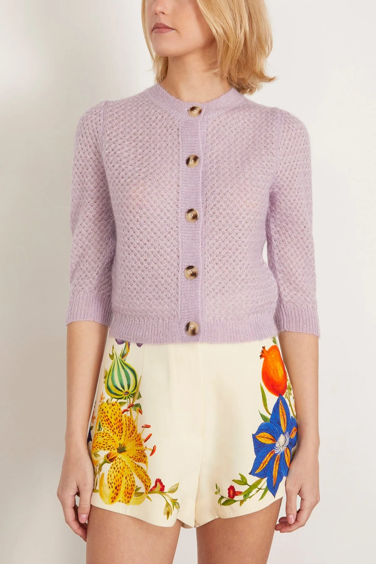 Erika Cardigan in Mauve