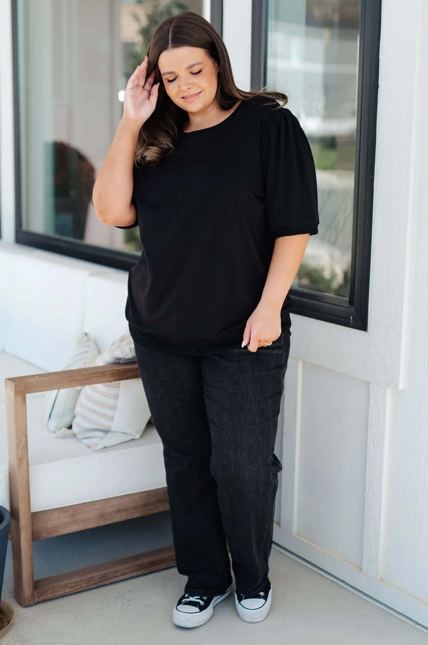 Evidently Different Puff Sleeve Top (Online Exclusive)