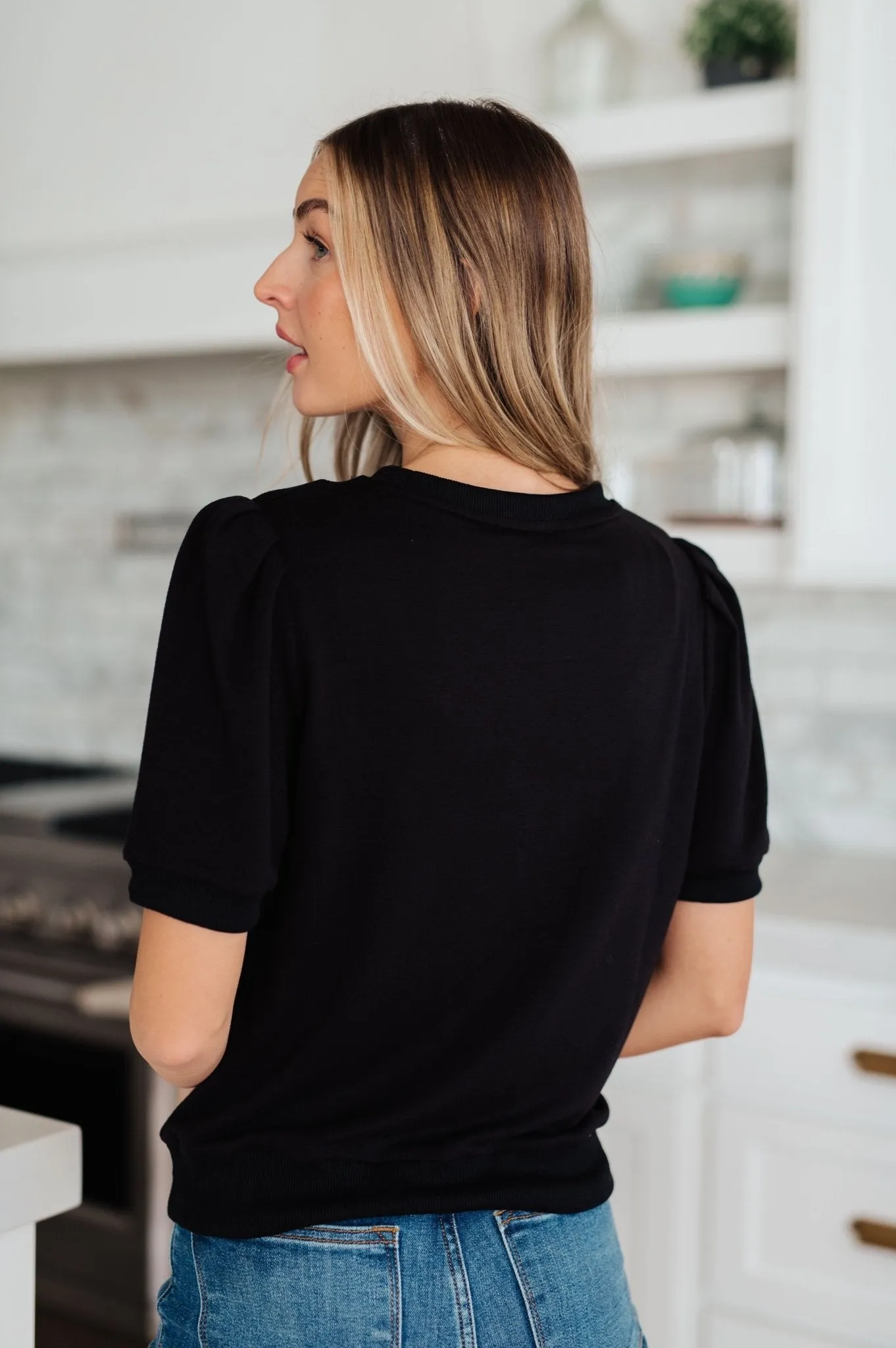 Evidently Different Puff Sleeve Top (Online Exclusive)