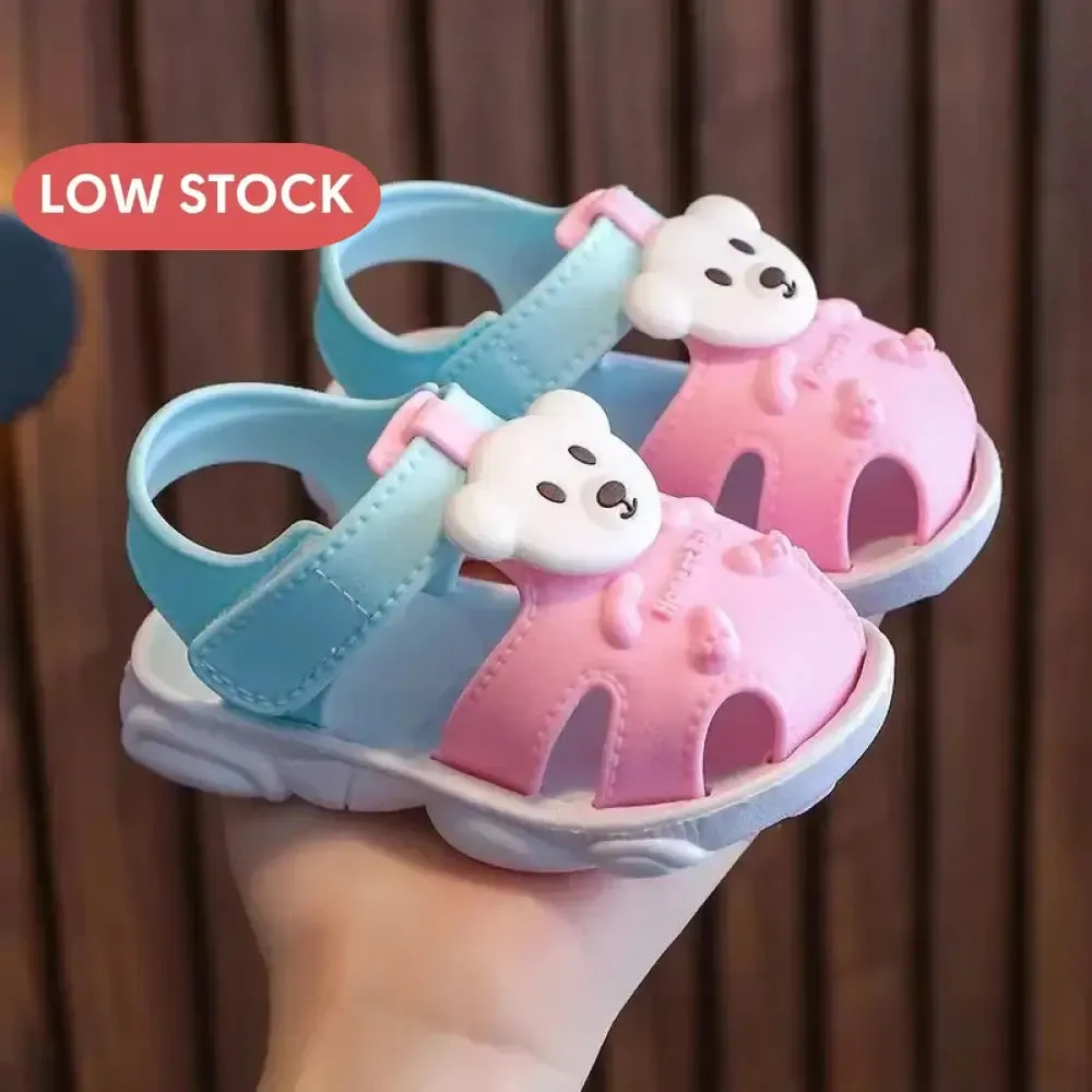 First Steps Sandals 3D Bear for Children Multivariant