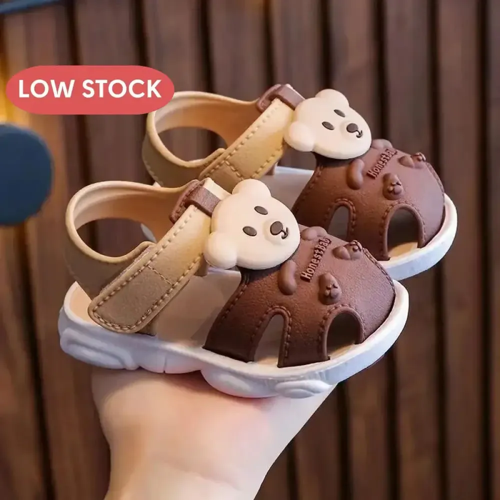First Steps Sandals 3D Bear for Children Multivariant