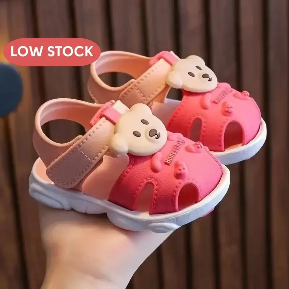 First Steps Sandals 3D Bear for Children Multivariant