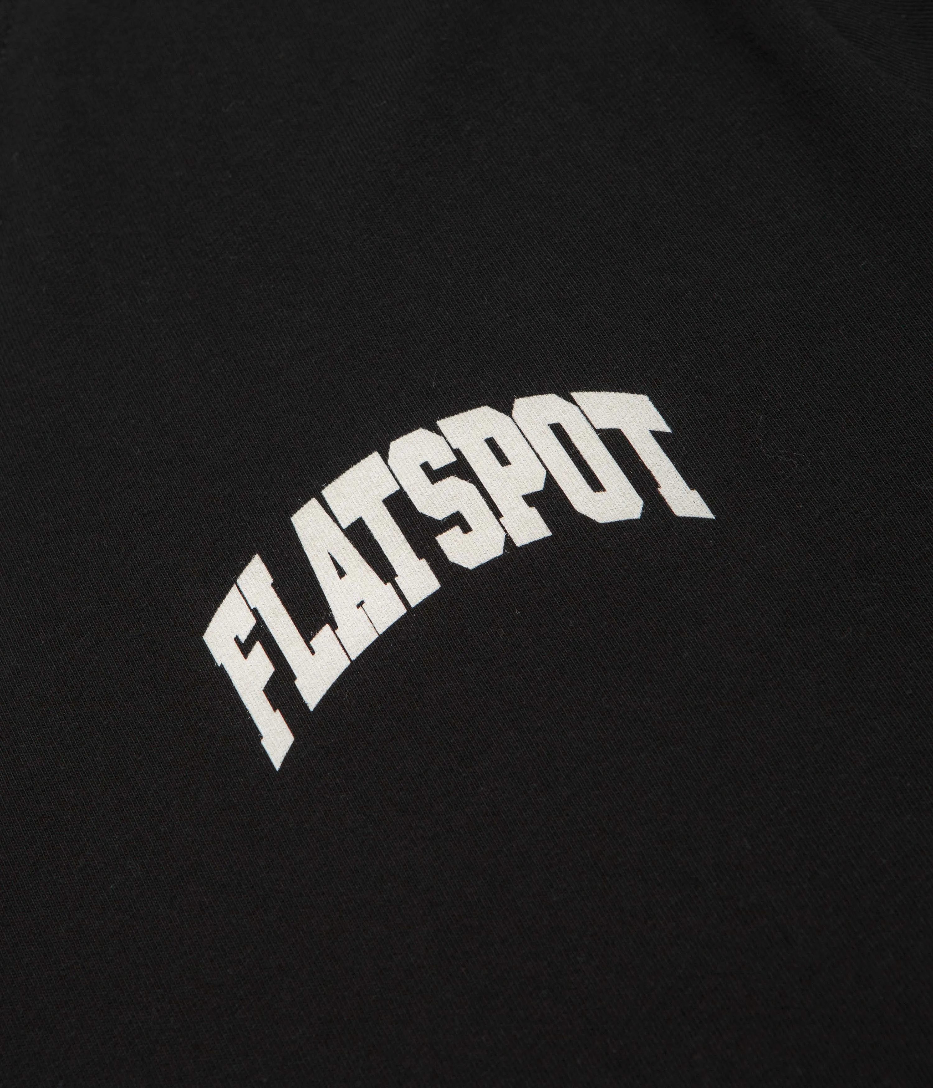 Flatspot Collegiate T-Shirt - Black