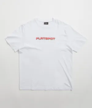 Flatspot Repeat Logo T-Shirt - White