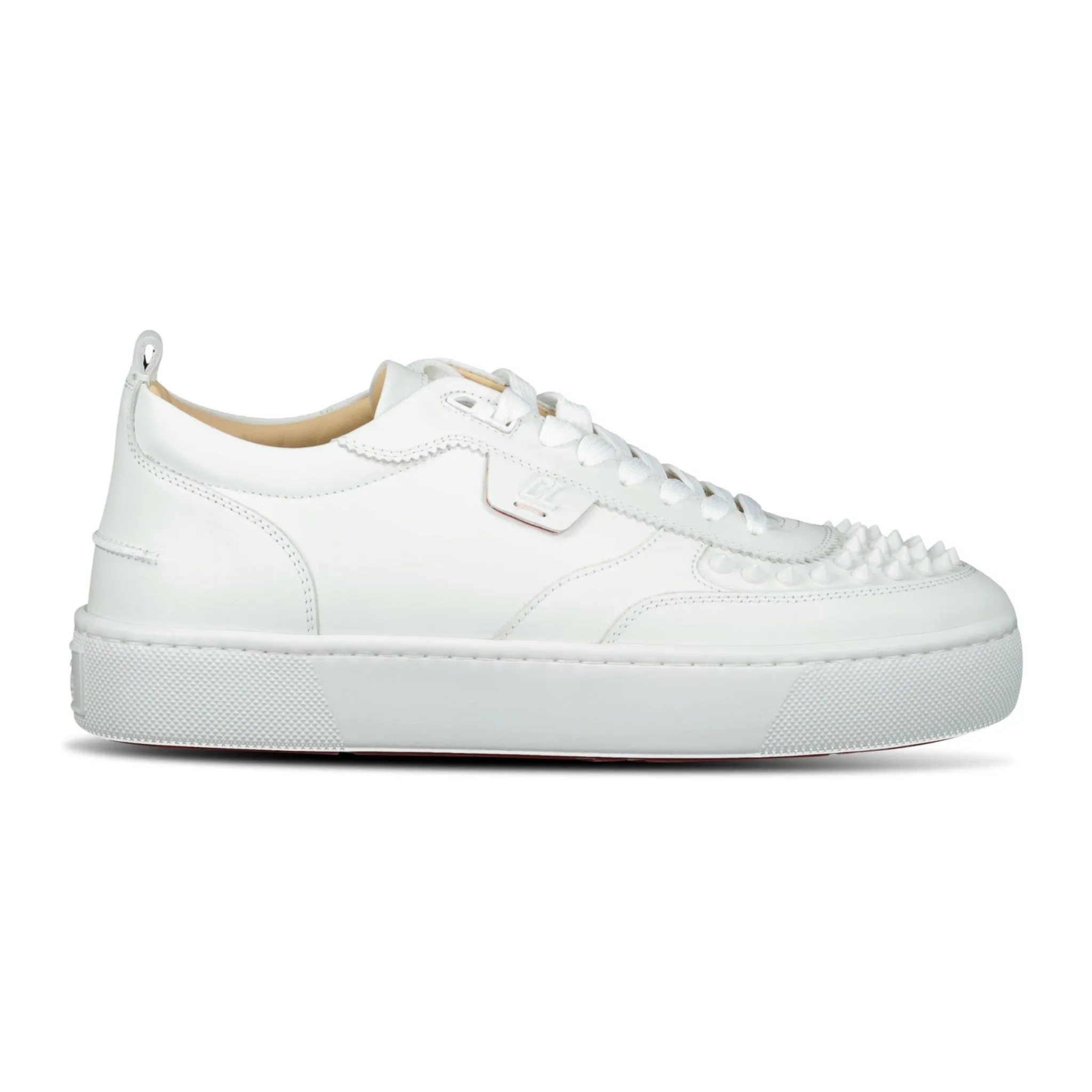 Happy Rui Leather Low Top Trainers White