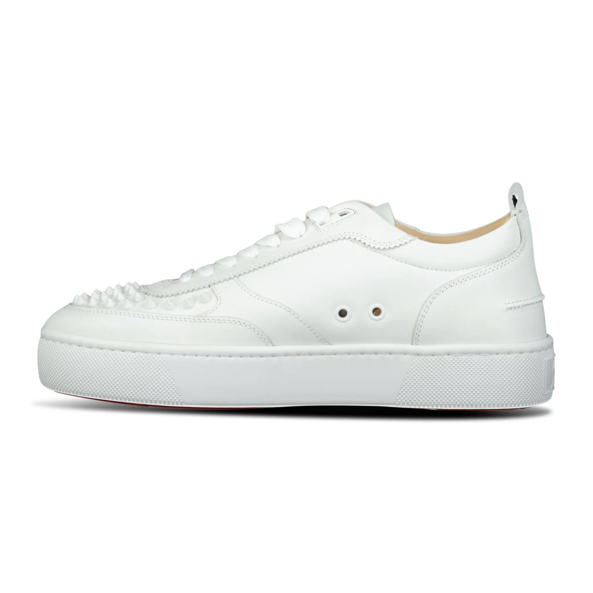 Happy Rui Leather Low Top Trainers White