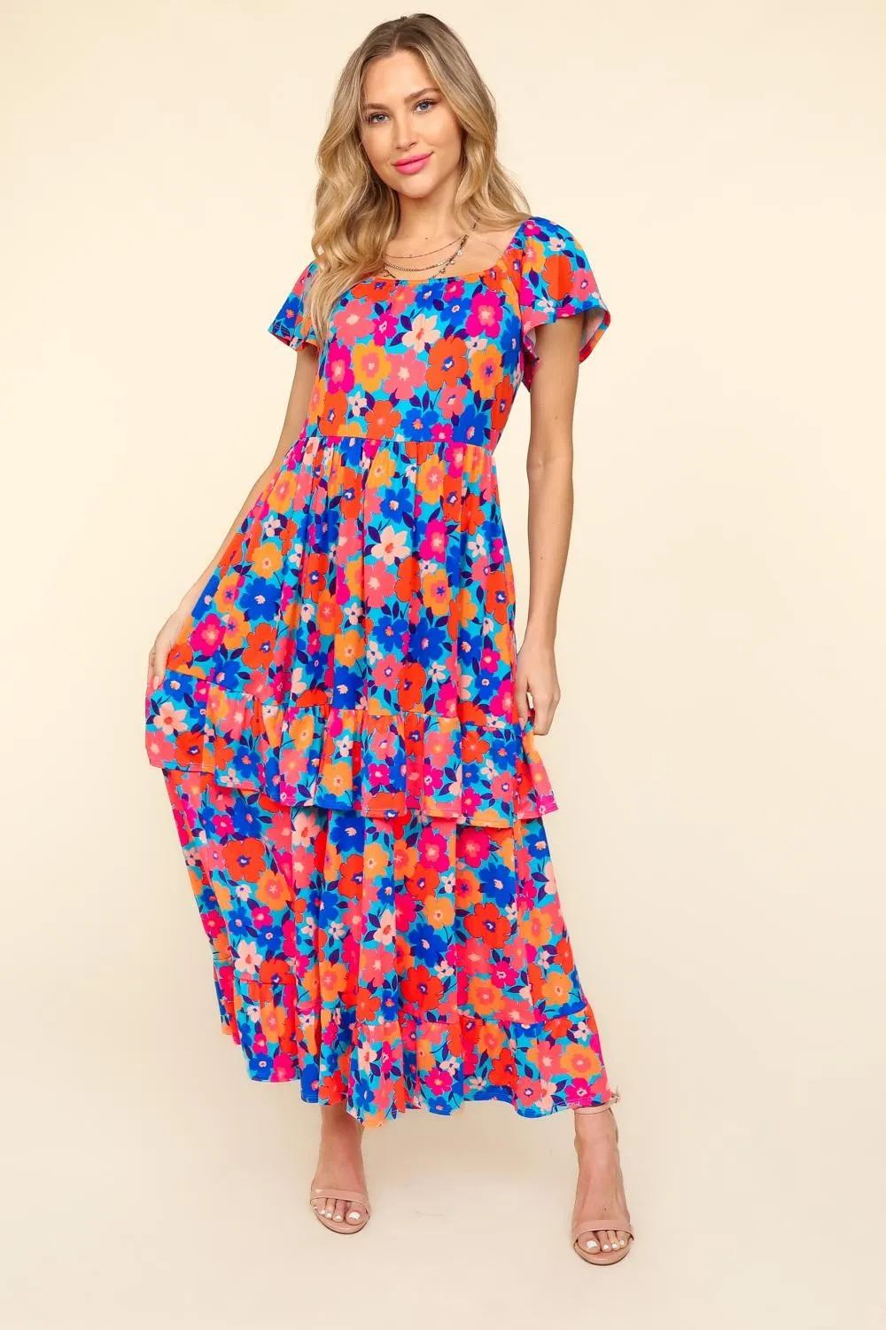 Heather Maxi Dress with Side Pockets