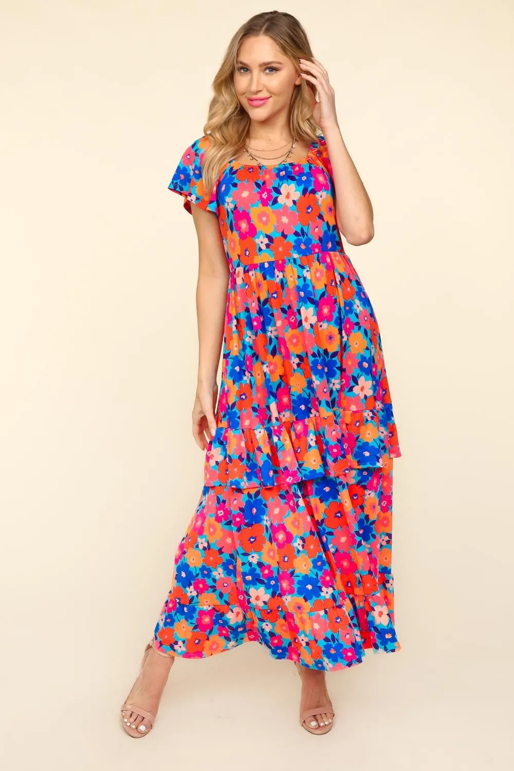 Heather Maxi Dress with Side Pockets