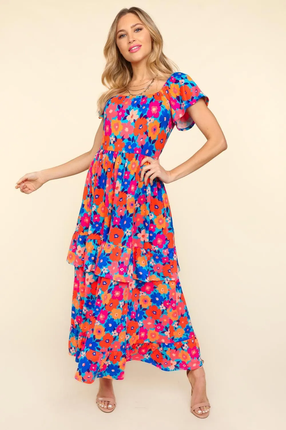 Heather Maxi Dress with Side Pockets
