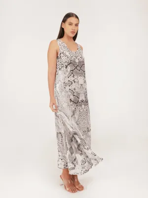 Inoa Matera Daphne Sleeveless Maxi Dress With Crystals