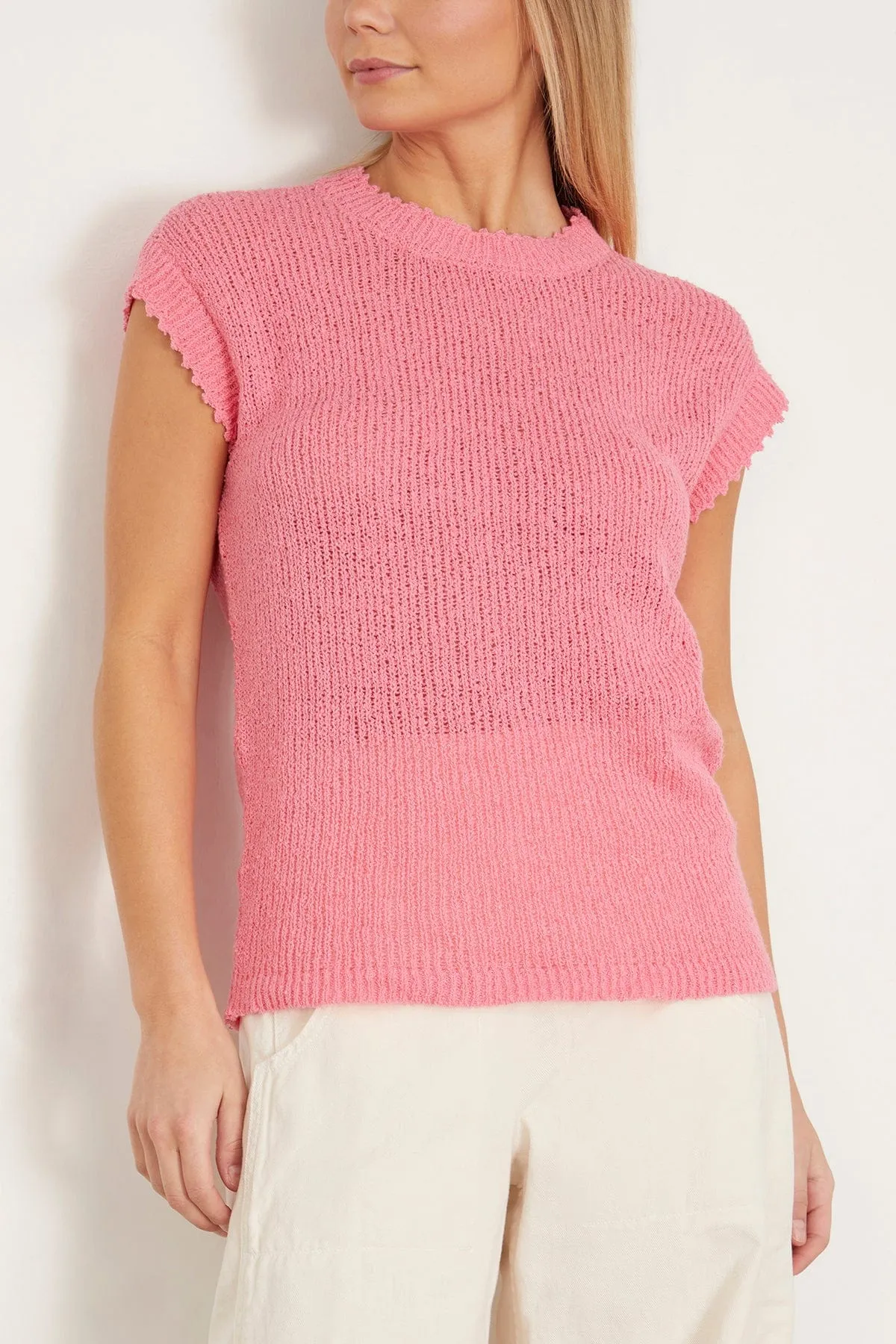 Julie Top in Neon Pink