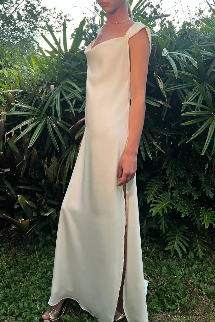 JULIETTE GOWN - PEARL SILK