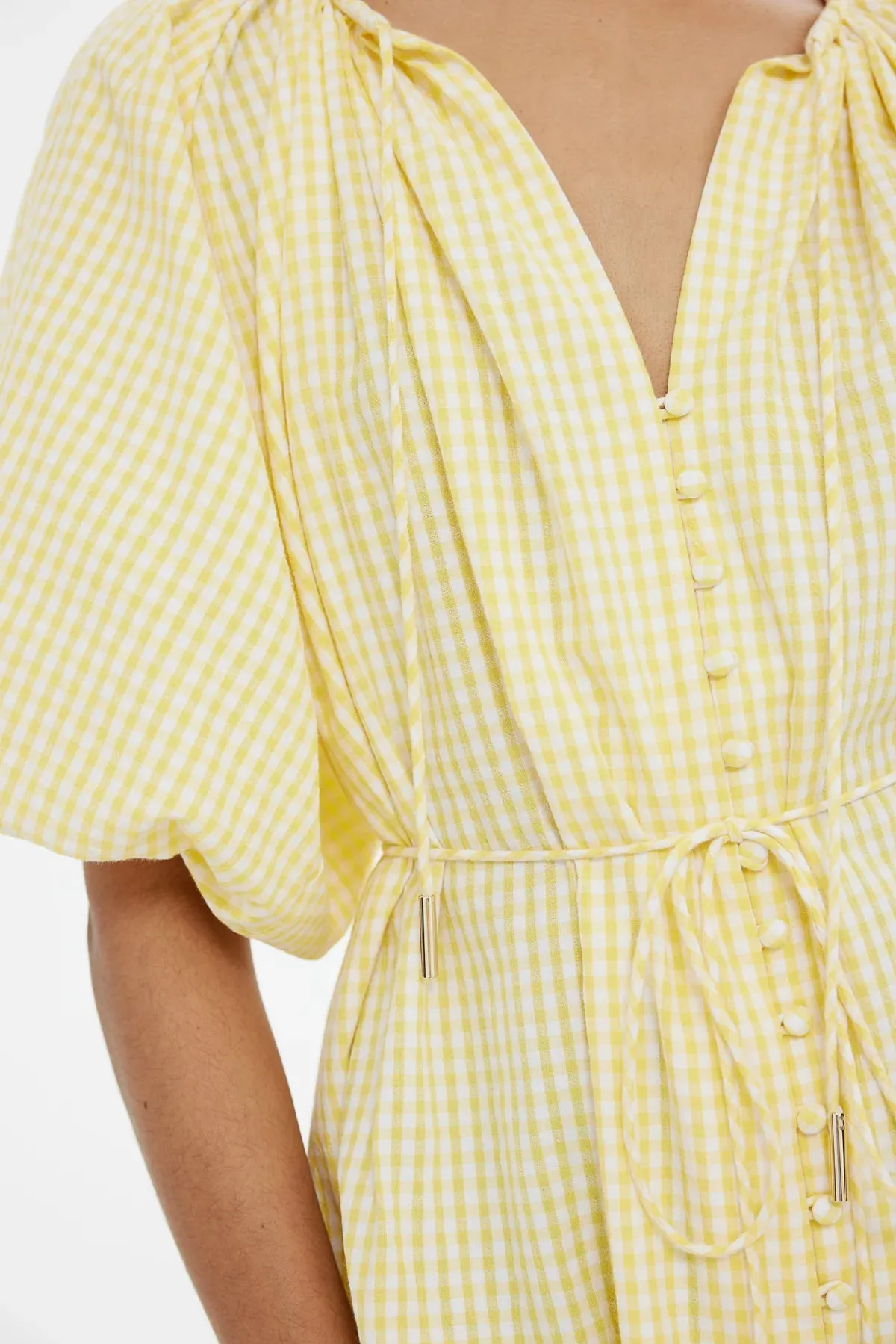 Kinney The Label Sale | Miami Top | Citrus Gingham
