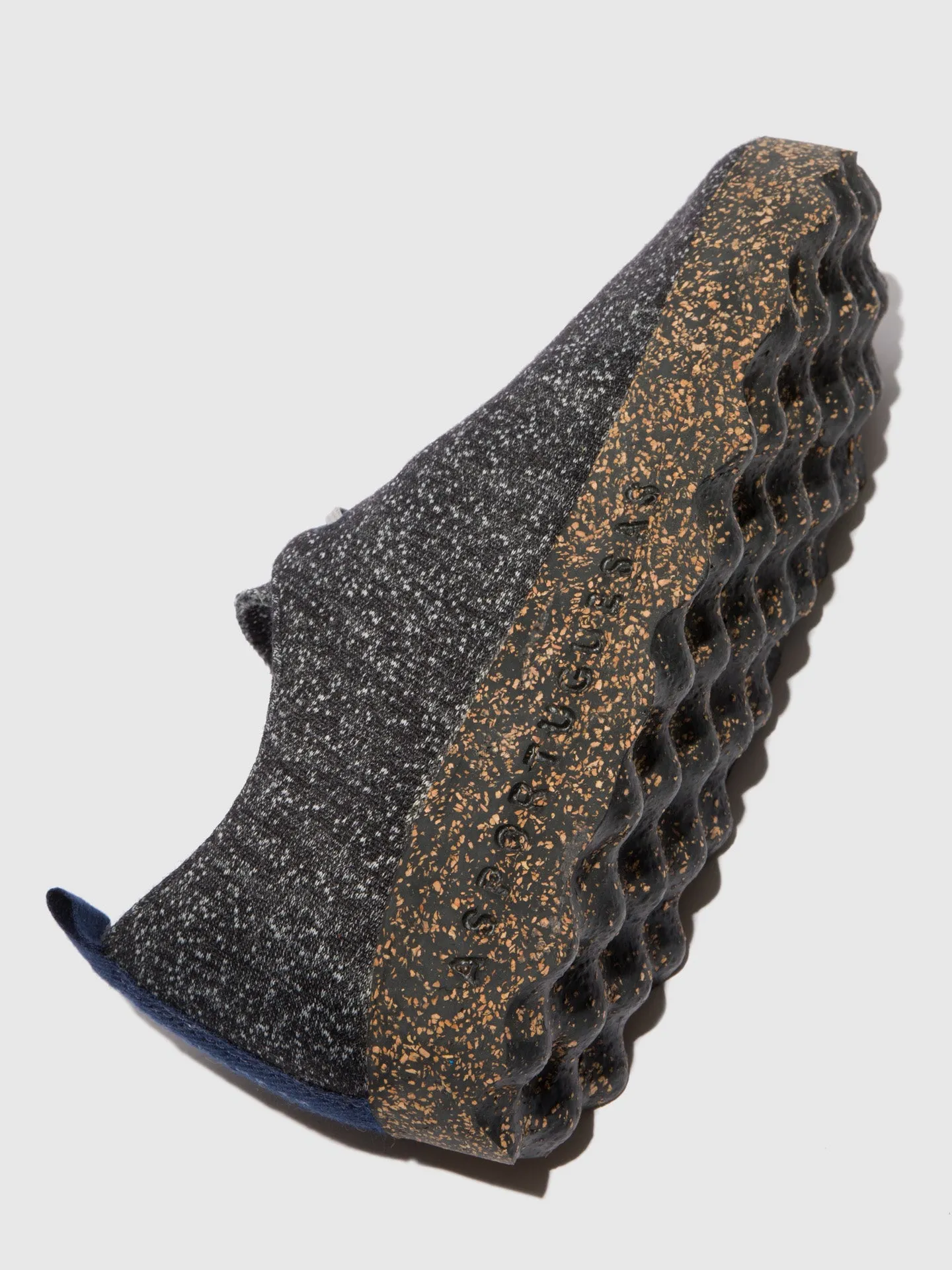 Lace-up Trainers CAMP Black Merino Wool