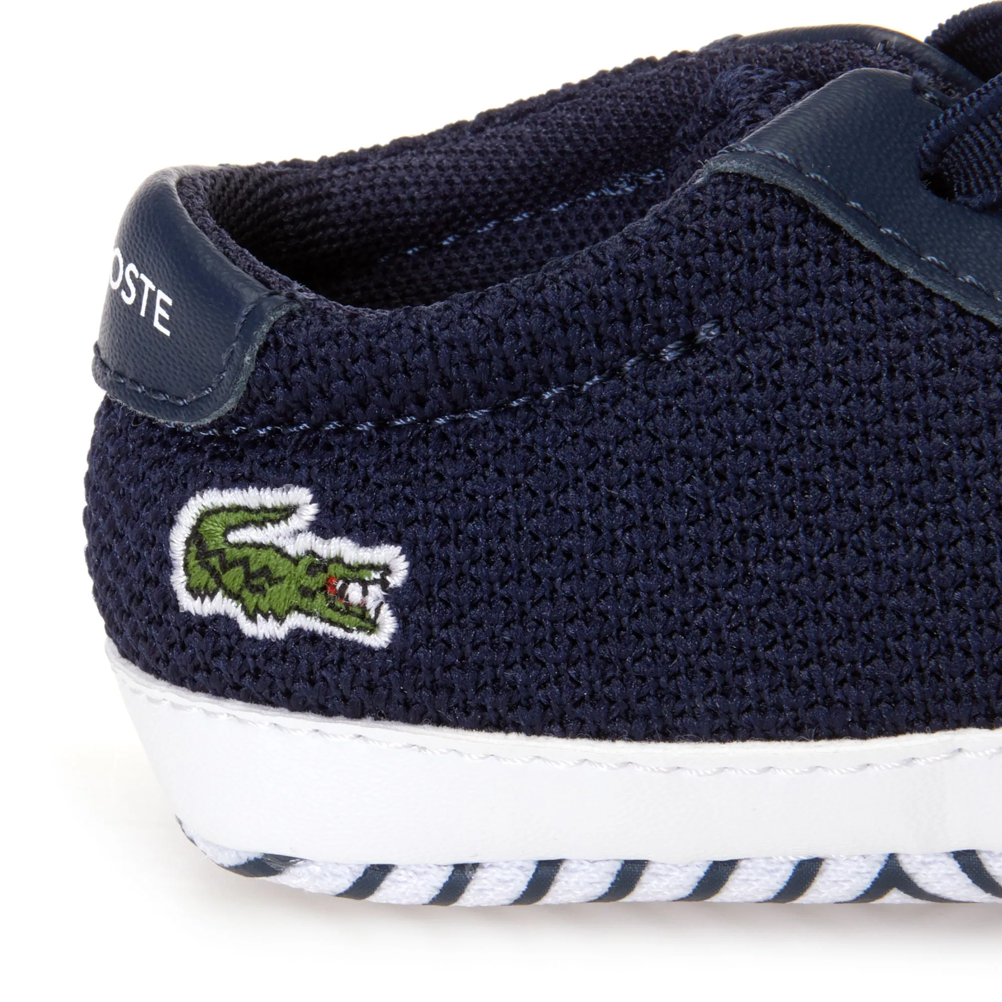 Lacoste Babies' L.12.12 Crib  Trainers 7-36CAB0001092 Navy Boys UK 0-2