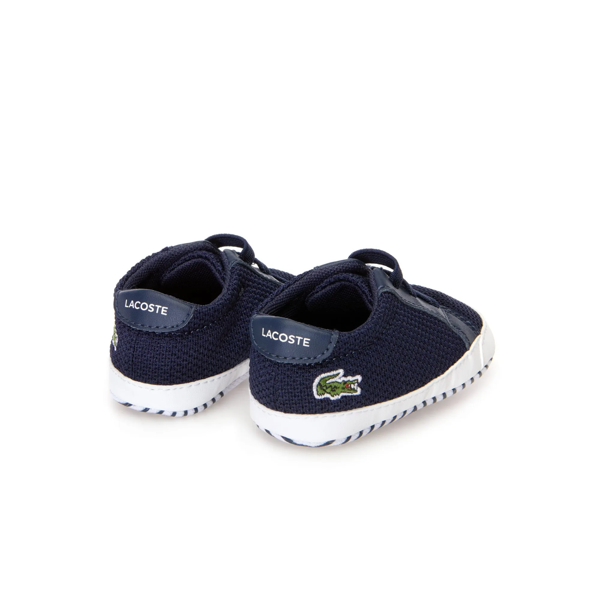 Lacoste Babies' L.12.12 Crib  Trainers 7-36CAB0001092 Navy Boys UK 0-2