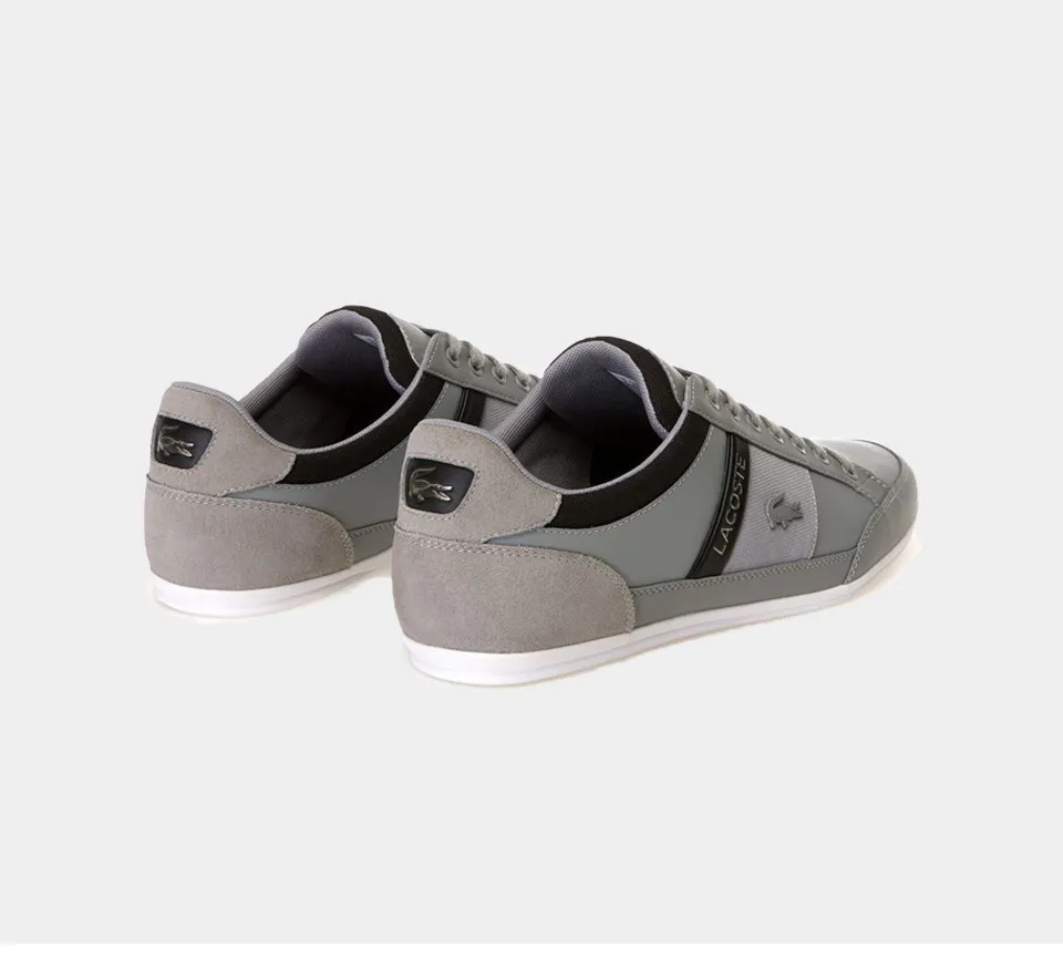 Lacoste Chaymon Tonal Nappa Leather & Suede Trainers